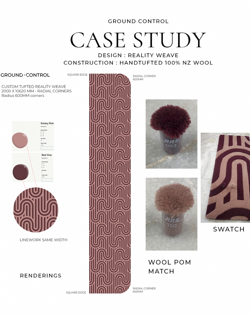Normal Rug Study CUSTOM CASE STUDY – Ground Control Rugs